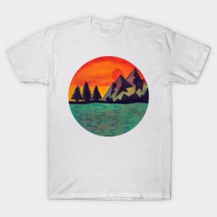 Orange Sunset T-Shirt